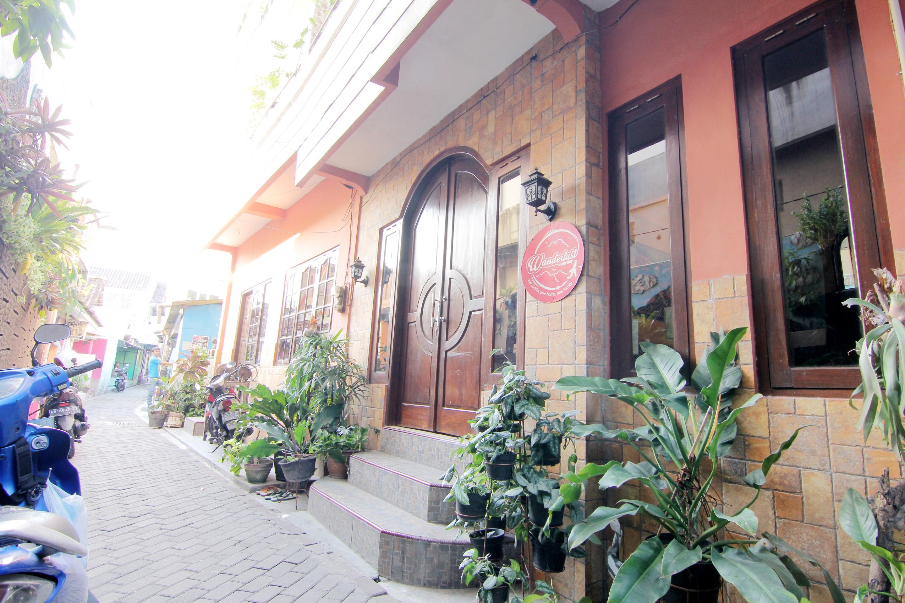 Wanderlust Homestay Jogjacarta Exterior foto